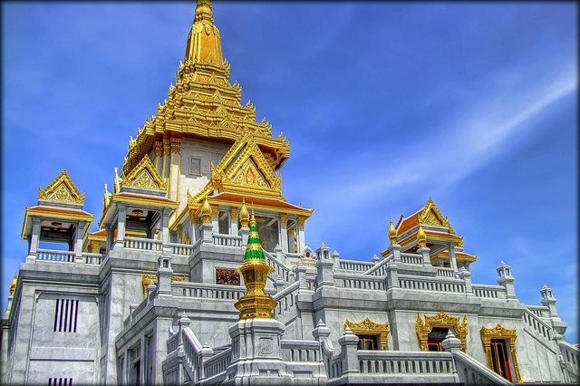điểm đẹp, thái lan, chùa wat traimit- ngôi chùa nổi tiếng của đất nước chùa vàng