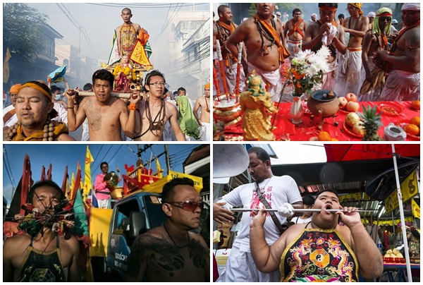 Lễ hội ăn chay hành xác kỳ dị ở Thái Lan