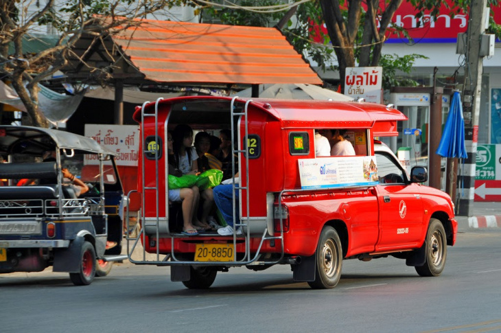 Các phương tiện đi lại thông dụng tại Chiang Mai, Thái Lan