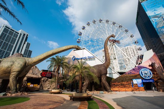 điểm đẹp, thái lan, tham quan công viên hành tinh khủng long ở bangkok, thái lan