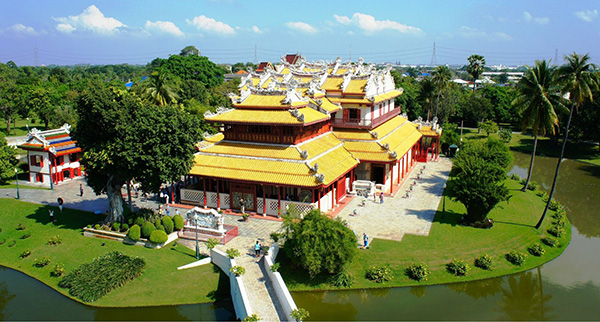 điểm đẹp, thái lan, du lịch thái lan tham quan cung điện bang pa-in
