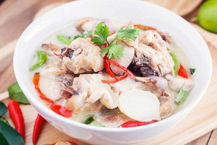 ẩm thực, thái lan, tom kha kai - món ngon tuyệt hảo của thái lan