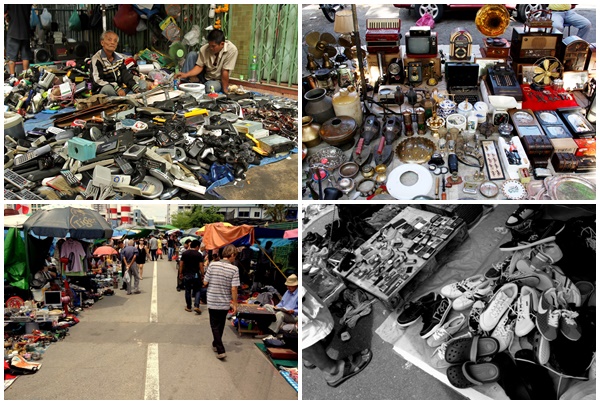 Khám phá Thieves Market - Chợ bán đồ ăn trộm ở Bangkok, Thái Lan