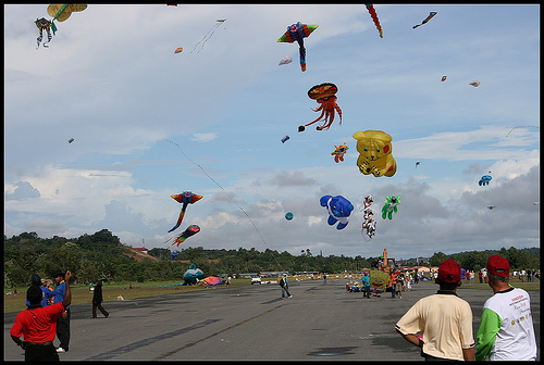 thái lan, văn hóa thái lan, hào hứng với lễ hội diều quốc tế kite festival tại thái lan