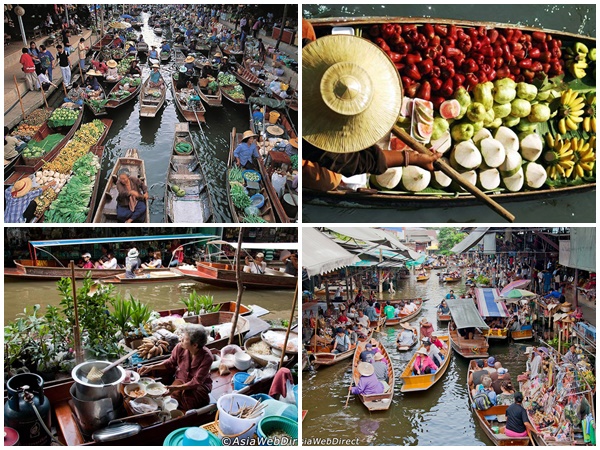 Cùng khám phá 8 khu chợ nổi nổi tiếng nhất ở Thái Lan