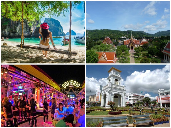Các tỉnh, thành phố du lịch nổi tiếng ở miền Nam Thái Lan