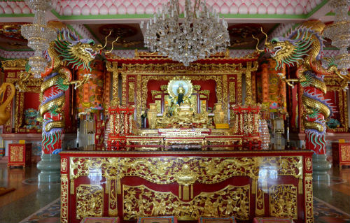điểm đẹp, thái lan, ghé thăm ngôi đền mang phong cách trung hoa ở thái lan