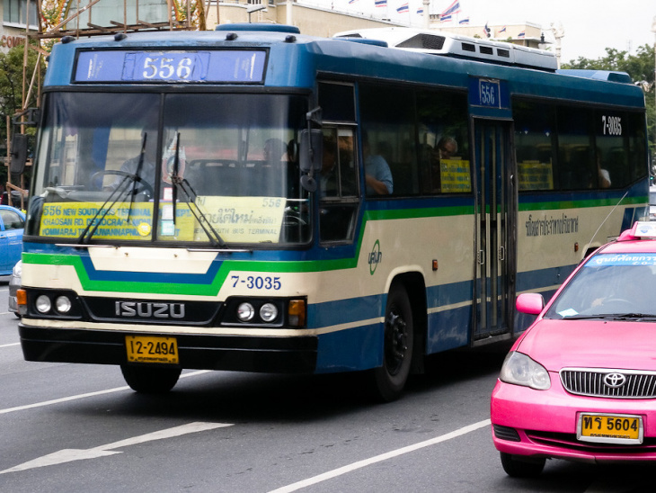 kinh nghiệm, thái lan, kinh nghiệm bắt xe bus từ sân bay suvarnabhumi vào trung tâm bangkok
