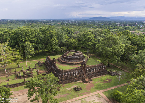 điểm đẹp, thái lan, công viên lịch sử kamphaeng phet - điểm đến hấp dẫn ở thái lan