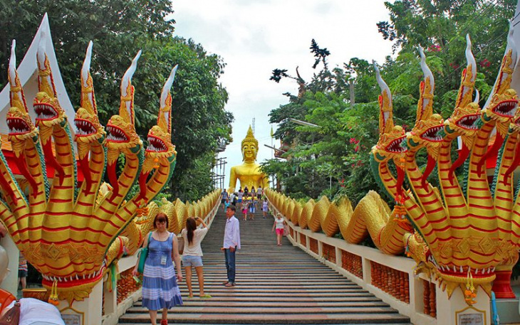 điểm đẹp, thái lan, du lịch thái lan, thăm viếng chùa wat phra yai