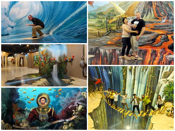 điểm đẹp, thái lan, trải nghiệm thế giới ảo 3d tại bảo tàng art in paradise, thái lan