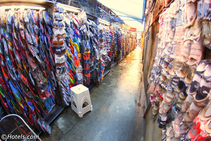 Chợ Sampeng Lane ở Chinatown