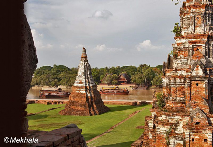 Đi du thuyền Mekhala đến Ayutthaya