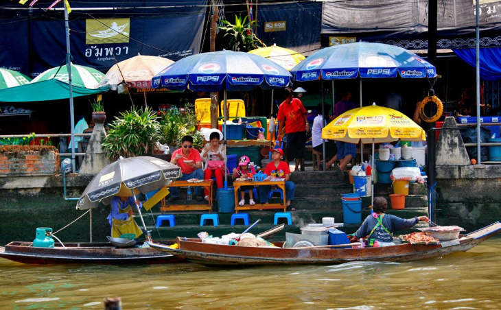 Chợ nổi Amphawa Bangkok