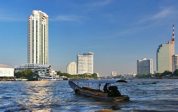 2. Sông Chao Phraya ở Bangkok