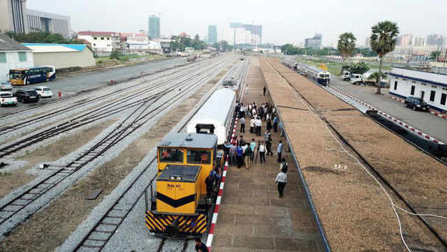 Tuyến đường sắt hiện đại ở Phnom Penh, Campuchia