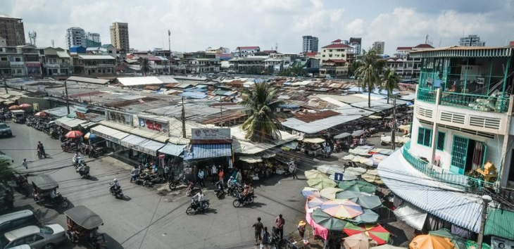 Trải nghiệm mua sắm ở Chợ Phsar Tuol Tompoung tại Campuchia