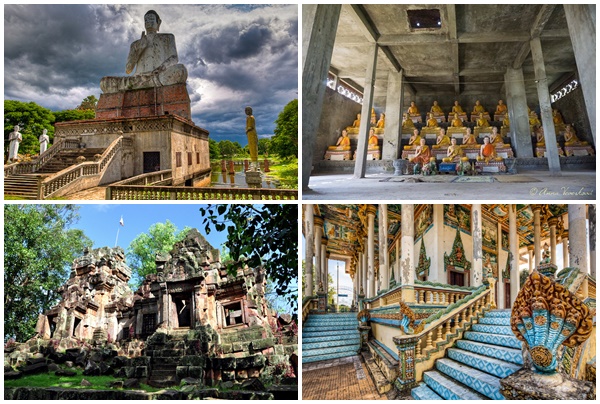 campuchia, điểm đẹp, du lịch campuchia tham quan 6 ngôi đền giá trị ở battambang