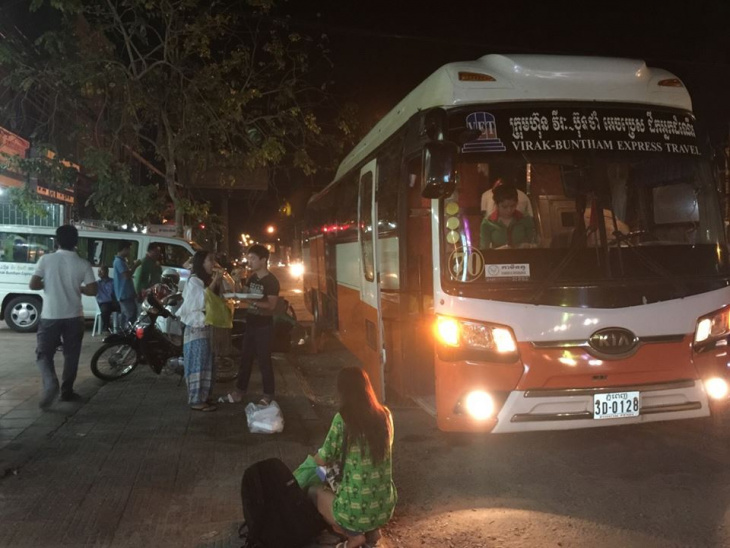 Tuyến xe bus đêm đến Phnom Penh, Campuchia khởi hành từ TP.HCM