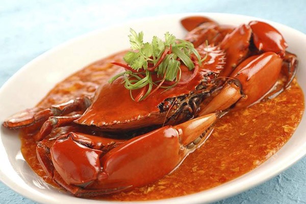 ẩm thực, cua sốt ớt singapore món ngon khó cưỡng lại