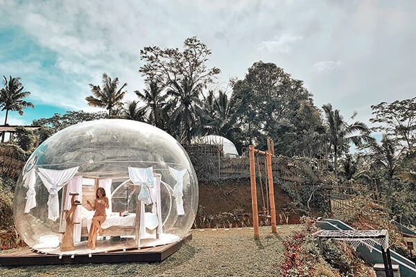 Khách sạn bong bóng: Điểm sống ảo không góc chết tại Bali