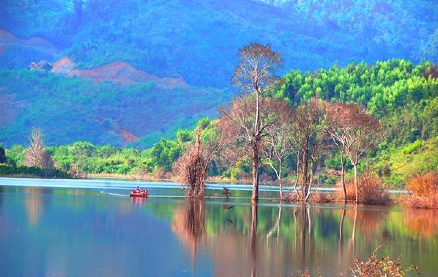Hồ Ea Sno – một quang cảnh nên thơ, trữ tình ở Đắk Nông