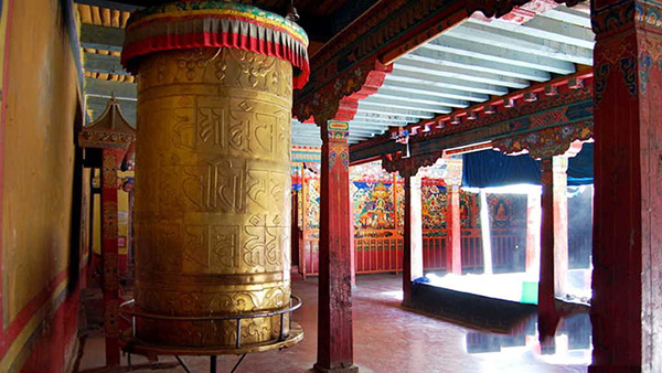 điểm đẹp, trung quốc, du lịch trung quốc thăm viếng tu viện tradruk ở tây tạng