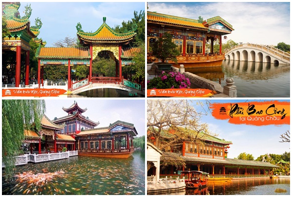 Ngẩn ngơ trước vẻ đẹp của Vườn Bảo Mặc ở Quảng Châu, Trung Quốc