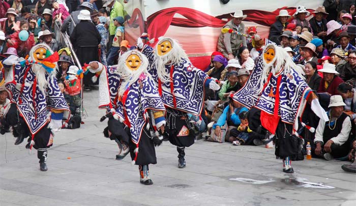 ẩm thực, trung quốc, tham gia lễ hội sữa chua truyền thống lớn nhất ở tây tạng, tq