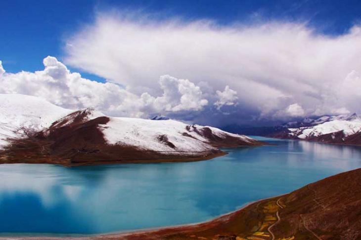 điểm đẹp, trung quốc, tham quan những hồ nước thiêng trong xanh ở tây tạng, trung quốc