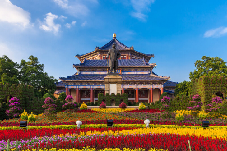Tham quan Nhà tưởng niệm Tôn Trung Sơn ở Quảng Châu, Trung Quốc