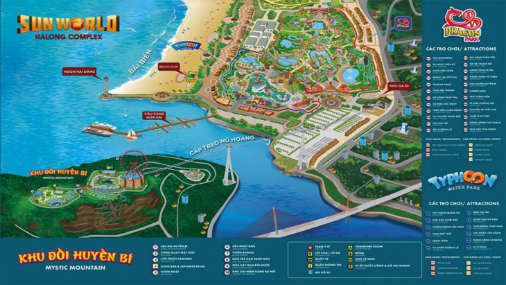 hạ long, quảng ninh, cẩm nang du lịch “công viên hạ long” sun world park từ a-z