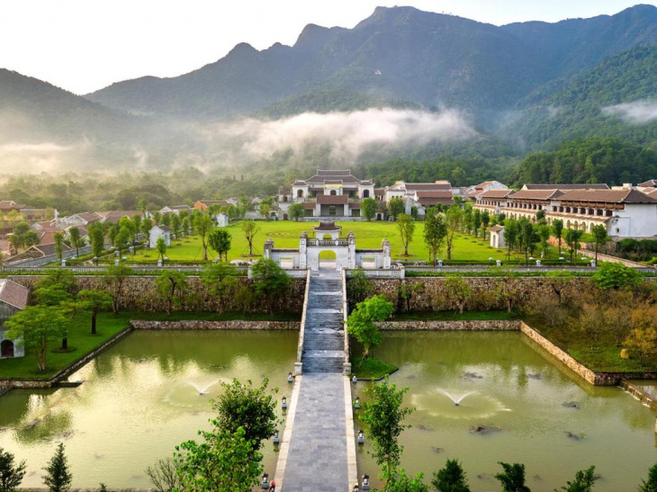 nghỉ dưỡng, resort, làng nương yên tử – ngôi làng cổ yên bình dưới chân núi