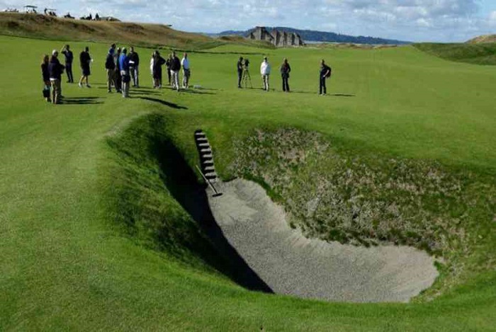 Điểm danh các thiết kế bẫy cát cực kỳ ấn tượng trong golf