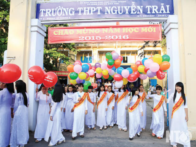 10 thông tin cần biết về tuyển sinh trường THPT Nguyễn Trãi Ninh Thuận
