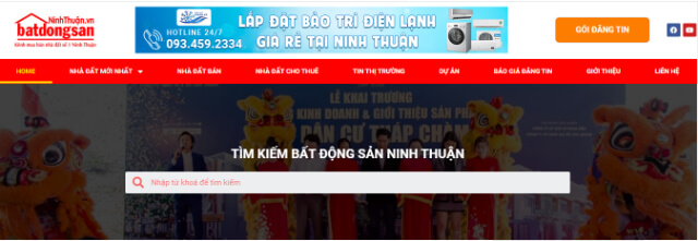 Top 10 website nhà đất Ninh Thuận uy tín, chất lượng
