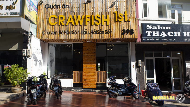 quán ăn crawfish 1st – thưởng thức hải sản tươi ngon ở pleiku