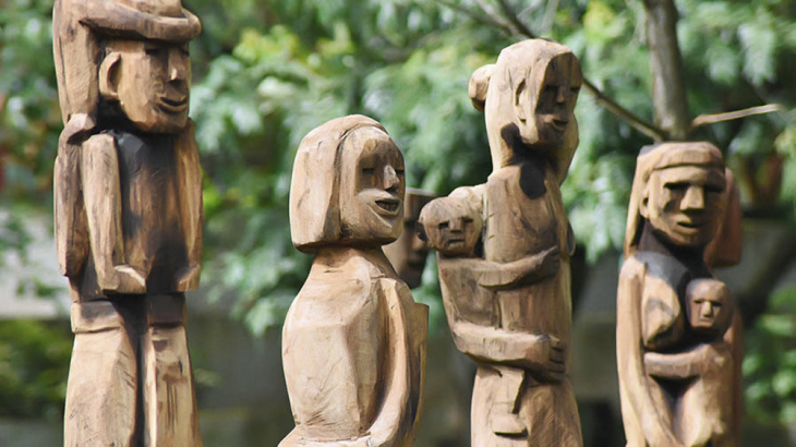 tượng nhà mồ gia lai nét văn hóa bản địa đặc sắc tây nguyên