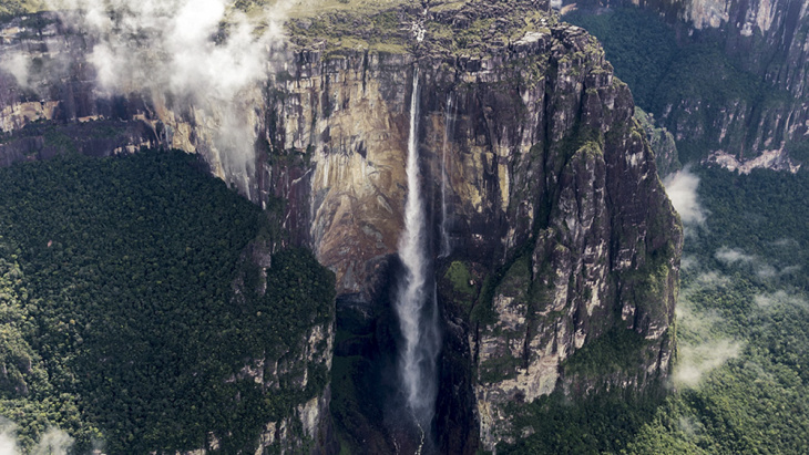 Thác Salto Angel mãn nhãn với ngọn thác cao nhất thế giới