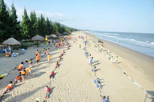Du lịch biển Hải Tiến- địa điểm vui chơi mới ở Thanh Hoá
