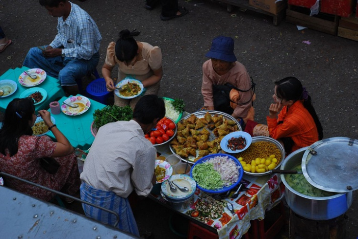 ẩm thực, khám phá, trải nghiệm, những món ăn có tên giản dị nhưng siêu hấp hẫn ở myanmar