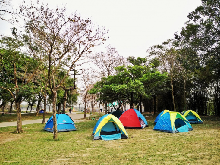 Những điểm du lịch gần Hà Nội 2 ngày 1 đêm lý tưởng để cắm trại