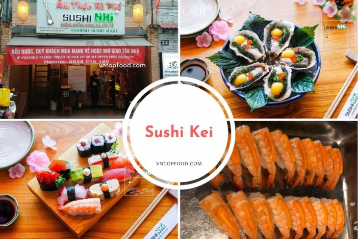 khám phá, trải nghiệm, list nhà hàng quán sushi gần đây ngon nổi tiếng chuẩn vị nhật