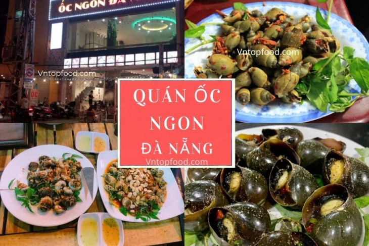 khám phá, trải nghiệm, gợi ý 15 quán ốc ngon ở đà nẵng giá rẻ hút khách rần rần