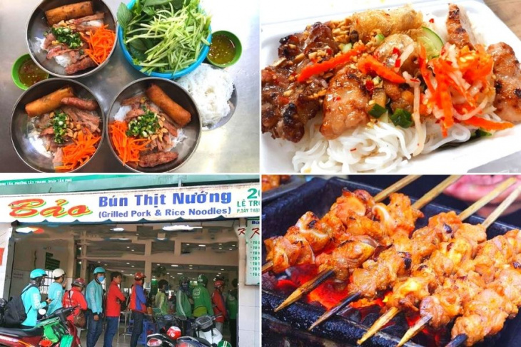 Top 15 quán bún thịt nướng quận Tân Phú ngon phải thử ngay