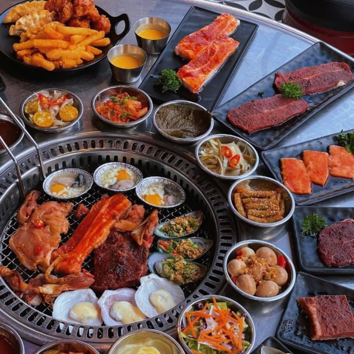 khám phá, trải nghiệm, review địa điểm ăn buffet đà nẵng hải sản ngon giá rẻ chỉ từ 99k