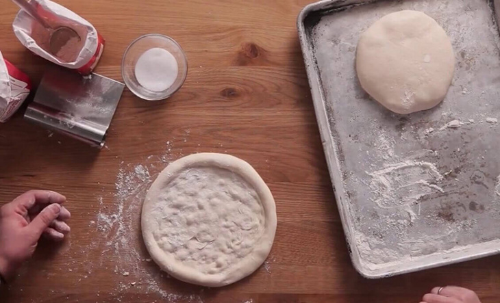 ẩm thực, chia sẻ cách làm pizza bằng nồi chiên không dầu đơn giản