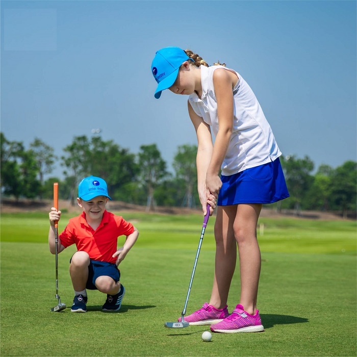 những điều bạn cần lưu ý khi để trẻ em chơi golf