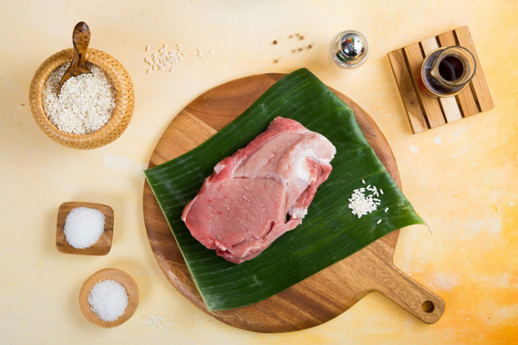 ẩm thực, cách làm ruốc thịt lợn bằng máy xay sinh tố tơi xốp tại nhà