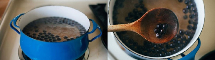 ẩm thực, hướng dẫn cách làm trân châu đen tại nhà dẻo dai